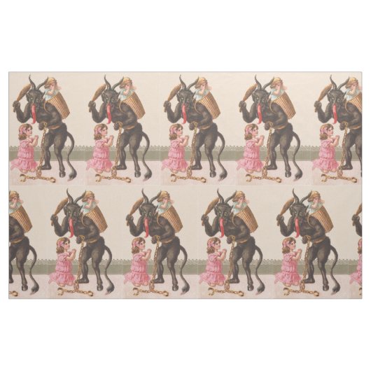 Krampus Punishing-Kinder Stoff (Yard (91,4 cm))