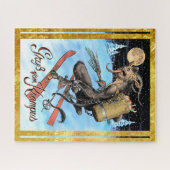 Krampus Puzzlespiel Puzzle (Horizontal)