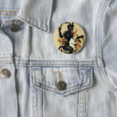 Krampus Rocking Horcking Holiday Weihnachten Weihn Button (Beispiel)