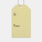 Krampus Rocking Horse Bad Demon Weihnachten Geschenkanhänger (Rückseite)