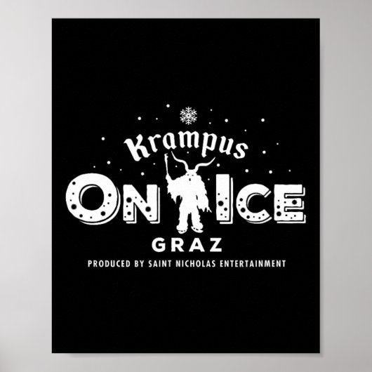 Krampus Run Graz Österreich Poster (Vorne)