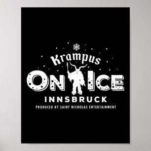Krampus Run Innsbruck Österreich Poster