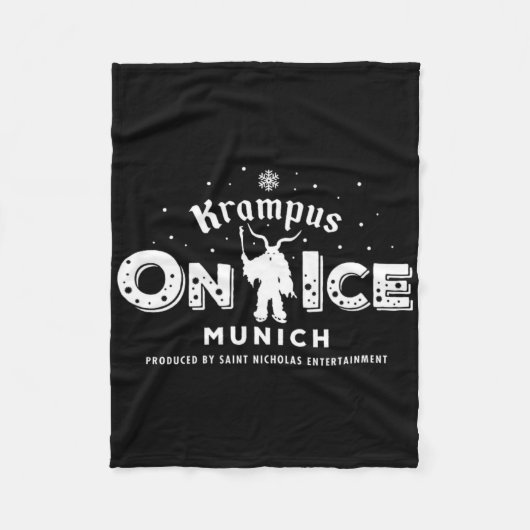 Krampus Run München Deutschland Fleecedecke (Vorderseite)
