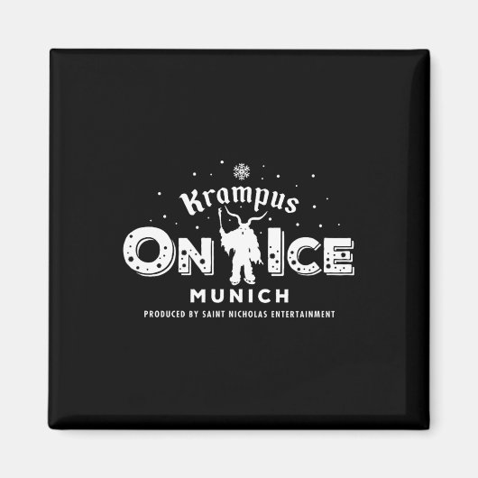 Krampus Run München Deutschland Magnet (Vorne)