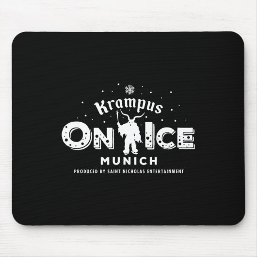 Krampus Run München Deutschland Mousepad (Vorne)