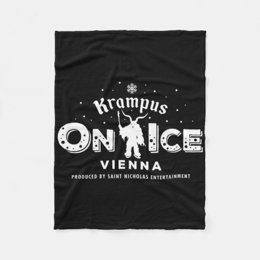 Krampus Run Vienna Österreich Fleecedecke (Vorderseite)