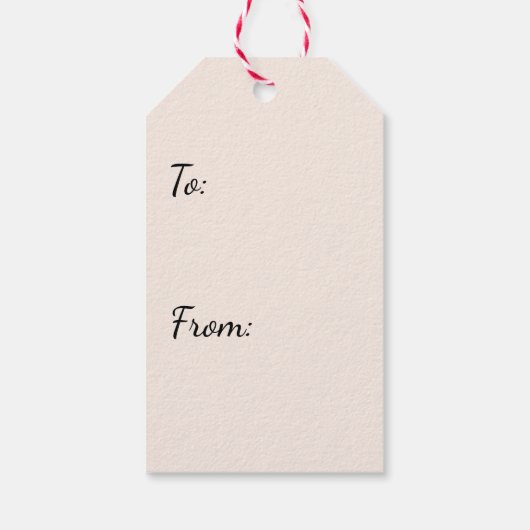 Krampus Scarling Girls Vintag Weihnachten Geschenkanhänger (Rückseite)