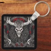 Krampus Schlüsselanhänger (Rückseite)