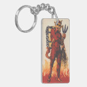 Krampus Schlüsselanhänger (Vorderseite links)