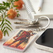 Krampus Schlüsselanhänger (Vorderseite rechts)