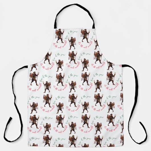 Krampus Schürze (Vorderseite)