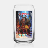 Krampus Sei Vorsichtig Dosenglas (Vorderseite)