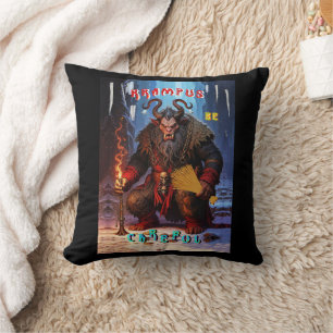 Krampus Sei Vorsichtig Kissen