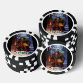 Krampus Sei Vorsichtig Pokerchips (Stapel)