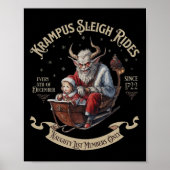 Krampus Sleigh Rides Poster (Vorne)