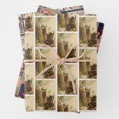 Krampus + St Nick Wrapping Paper Set Geschenkpapier Set (Beispiel)