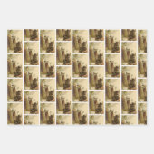 Krampus + St Nick Wrapping Paper Set Geschenkpapier Set (Vorderseite)