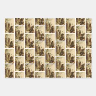 Krampus + St Nick Wrapping Paper Set Geschenkpapier Set