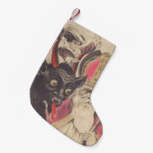 Krampus St Nickolaus Kidnapping People Car Kleiner Weihnachtsstrumpf (Vorderansicht (hängend))