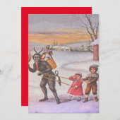 Krampus Stealing Children & Toys (Vorne/Hinten)