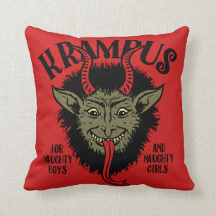 Krampus stellen freches gegenüber kissen