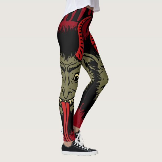Krampus stellen freches gegenüber leggings (Rechts)