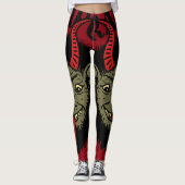 Krampus stellen freches gegenüber leggings (Vorderseite)