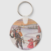 Krampus stiehlt Spielzeug und Kinder