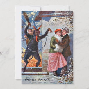 Krampus Strafe für schlechte Erwachsene