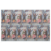 Krampus Strafe für schlechte Erwachsene Stoff (Fat Quarter (45,7 x 55,9 cm))