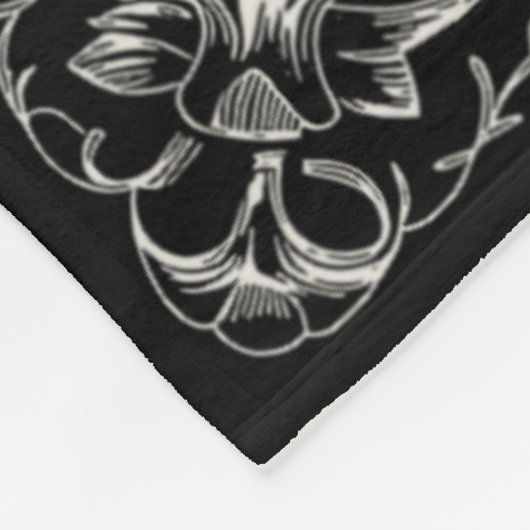 Krampus Tarot Card Design Christmas Season Evil Pa Fleecedecke (Ecke)