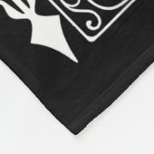 Krampus Tarot Card Design Christmas Season Evil Pa Fleecedecke (Ecke)