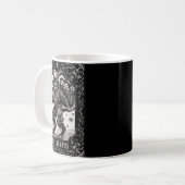 Krampus Tarot Card Design Christmas Season Evil Pa Kaffeetasse (Vorderseite Links)