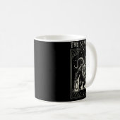 Krampus Tarot Card Design Christmas Season Evil Pa Kaffeetasse (VorderseiteRechts)