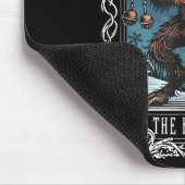 Krampus Tarot Card Design Christmas Season Evil Pa Mousepad (Ecke)