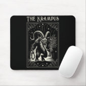 Krampus Tarot Card Design Christmas Season Evil Pa Mousepad (Mit Mouse)
