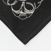 Krampus Tarot Card Design Weihnachtssaison Böse Pa Fleecedecke (Ecke)