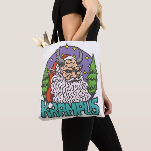 Krampus Tasche (Von Nahem)