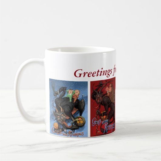 Krampus Tasse (Links)