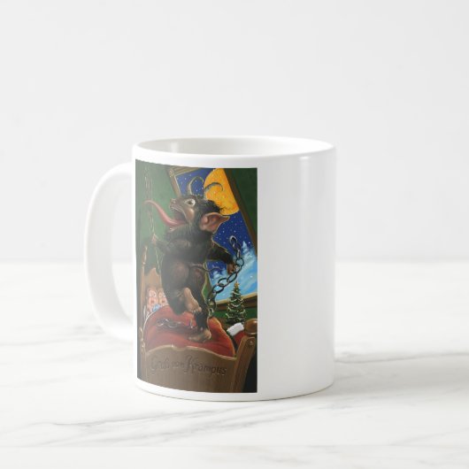 Krampus Tasse (Vorderseite Links)