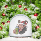 Krampus trinken Green Matcha Weihnachtsleckerei Schneekugeln (Weihnachten)