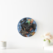 Krampus Uhr (Zuhause)