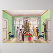 Krampus und Nikolaus aus der Zeitschrift Carl Poster (Vorne)