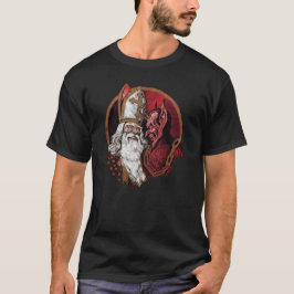 Krampus und Santa T-Shirt