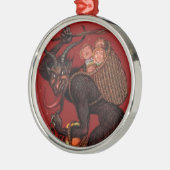 Krampus Verzierung Ornament Aus Metall (Links)