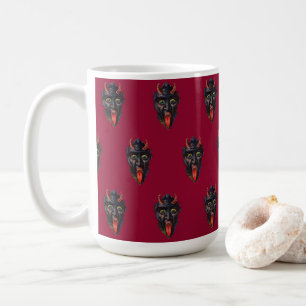 Krampus Vintag Illustration Kaffeetasse