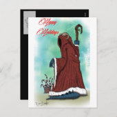 "Krampus" von Danny Daurko, Postcard Feiertagspostkarte (Vorne/Hinten)