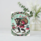 Krampus Weihnachten (Stehend Vorderseite)