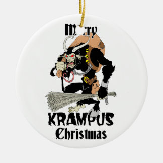 Krampus Weihnachten Keramikornament
