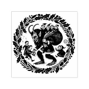 Krampus Weihnachten Permastempel